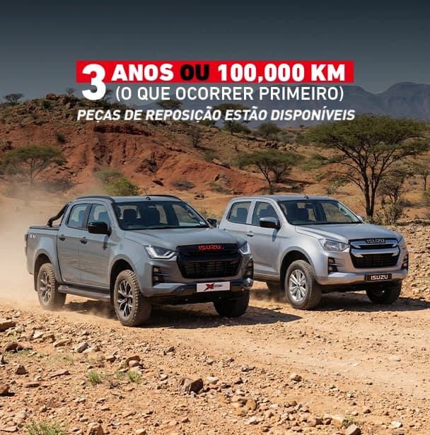 ISUZU D-Max em operacao